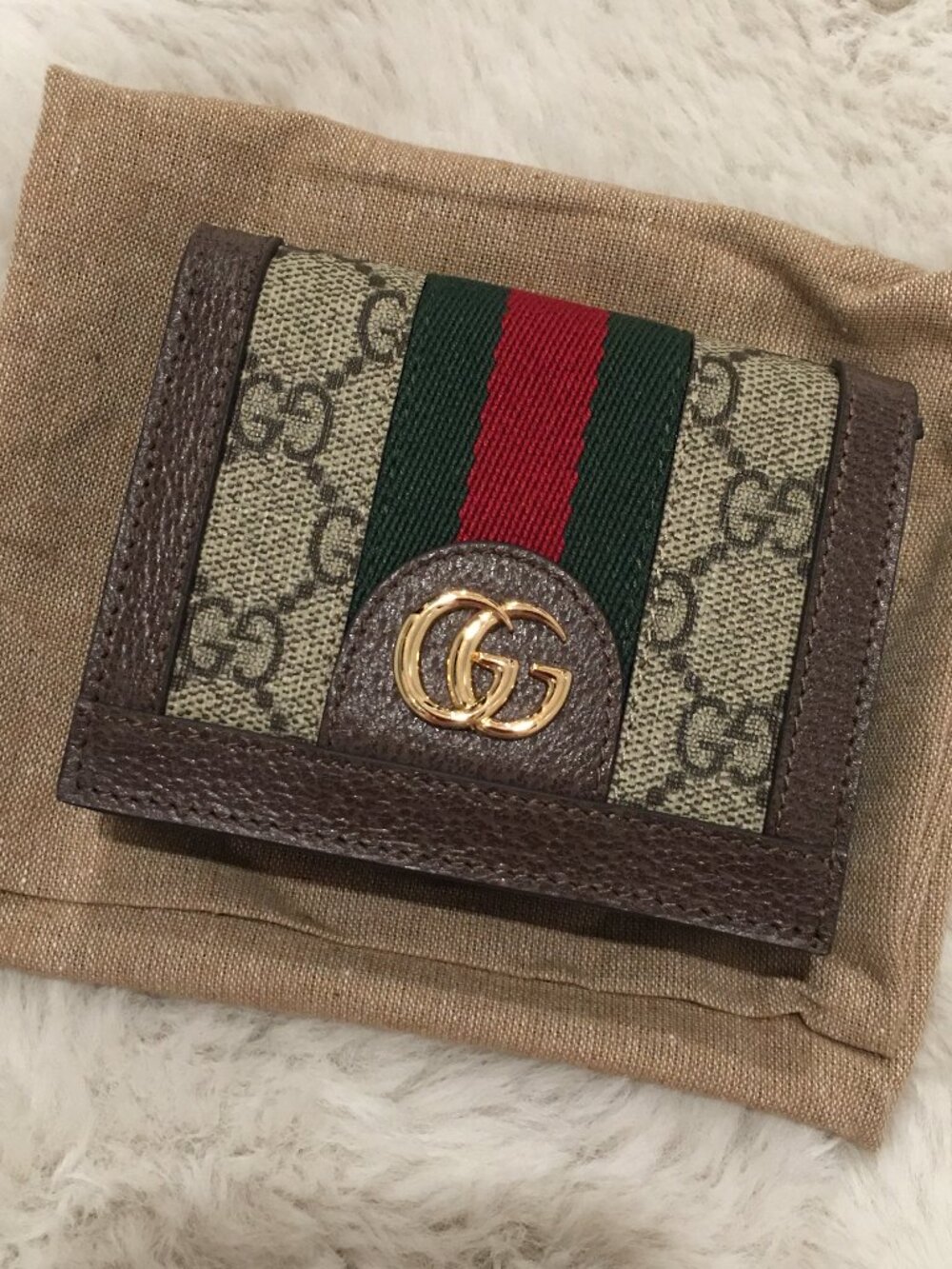 Gucci Ophidia Card Case Wallet